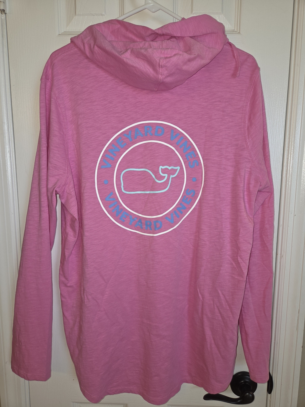 Vineyard Vines Pink Hooded Long-Sleeve Tee - Women's - Picture 3 of 4